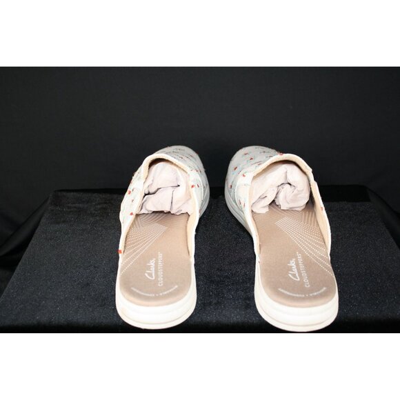 Clarks Cloudsteppers Women's Slip-on Canvas Shoes 12m - Picture 5 of 9